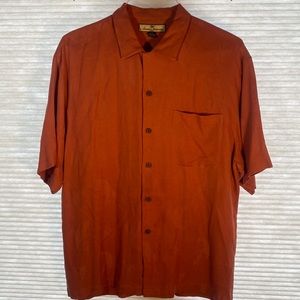 Tommy Bahama silk cabana, shirt, vintage size medium